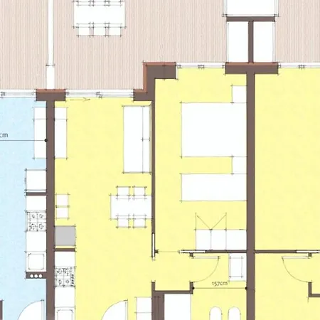 Apartment Modern Flat 200 M From The